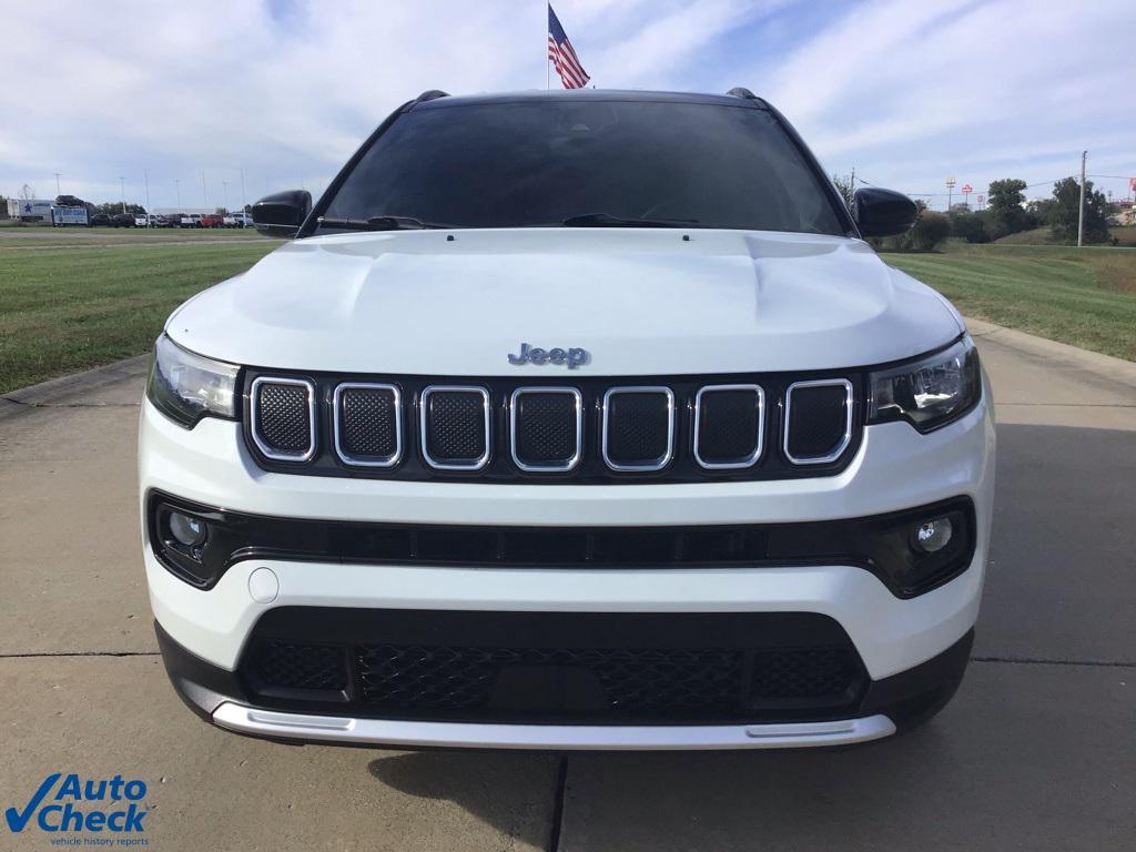 used 2022 Jeep Compass car, priced at $22,048