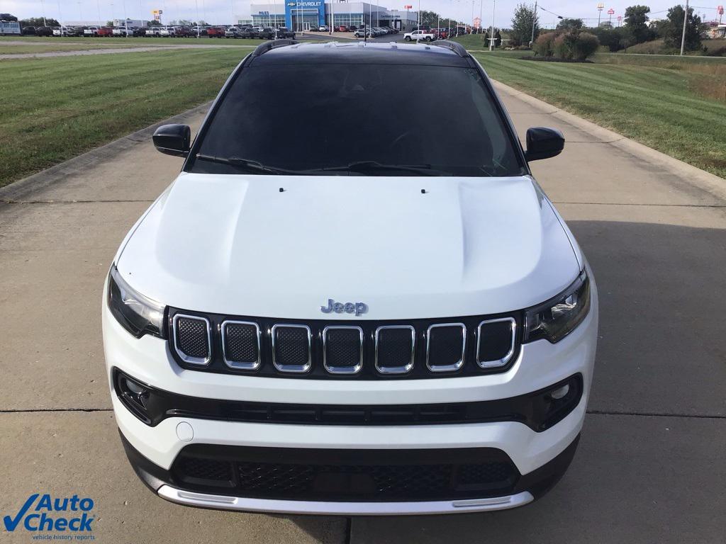 used 2022 Jeep Compass car, priced at $22,048