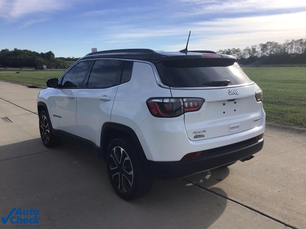 used 2022 Jeep Compass car, priced at $22,048