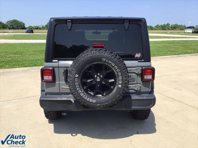 used 2022 Jeep Wrangler car, priced at $30,325