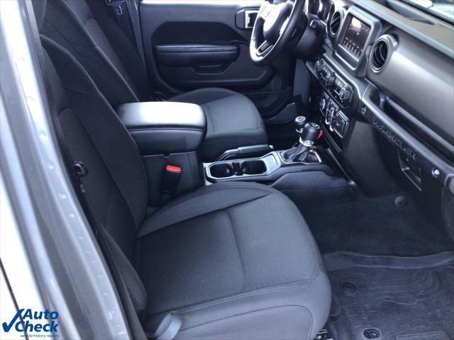 used 2022 Jeep Wrangler car, priced at $30,325