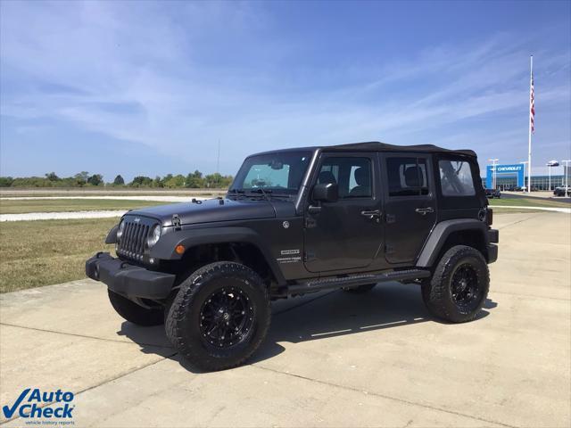 used 2018 Jeep Wrangler JK Unlimited car, priced at $20,656