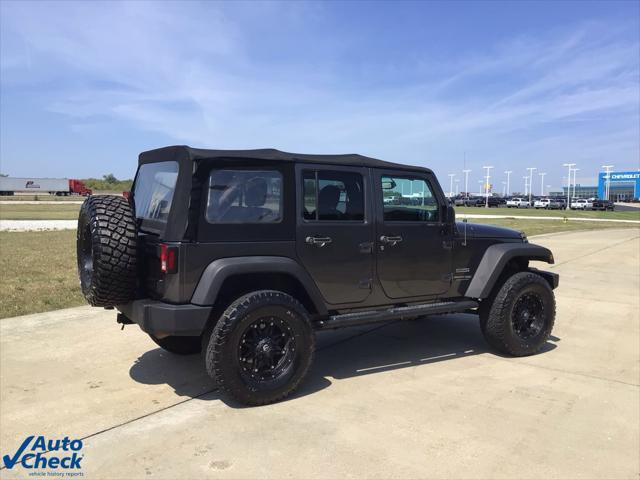 used 2018 Jeep Wrangler JK Unlimited car, priced at $20,656