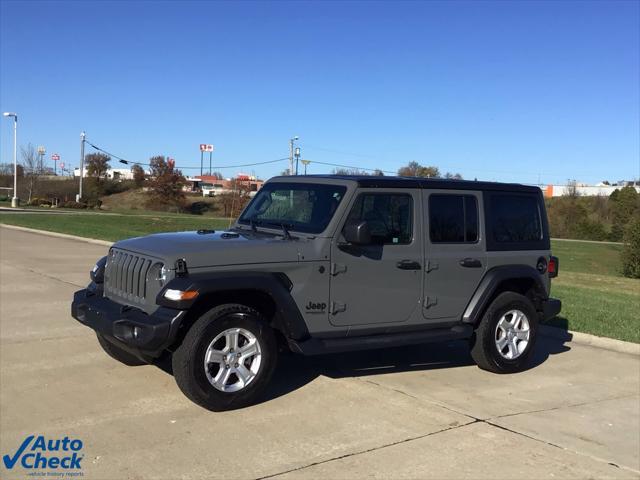 used 2022 Jeep Wrangler Unlimited car, priced at $29,563