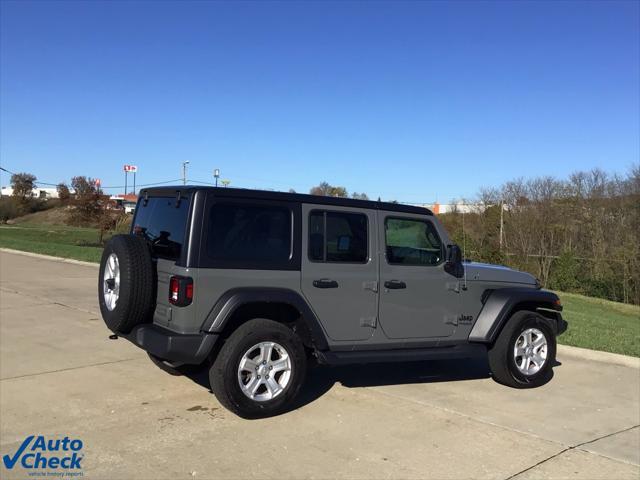 used 2022 Jeep Wrangler Unlimited car, priced at $29,563