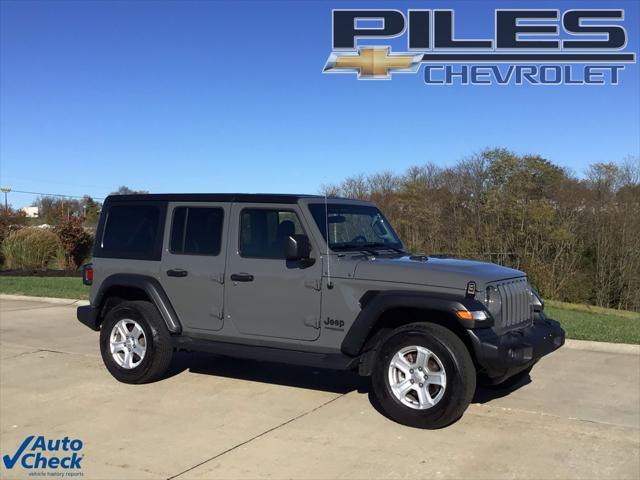 used 2022 Jeep Wrangler Unlimited car, priced at $30,140