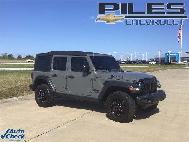 used 2022 Jeep Wrangler Unlimited car, priced at $34,749