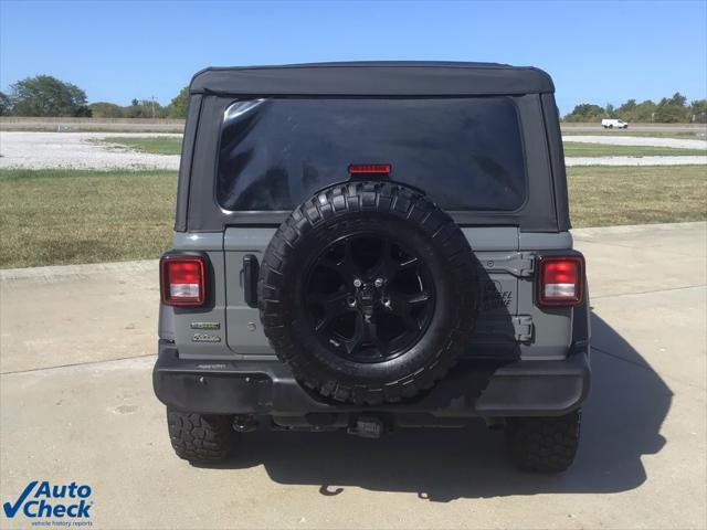 used 2022 Jeep Wrangler Unlimited car, priced at $34,618