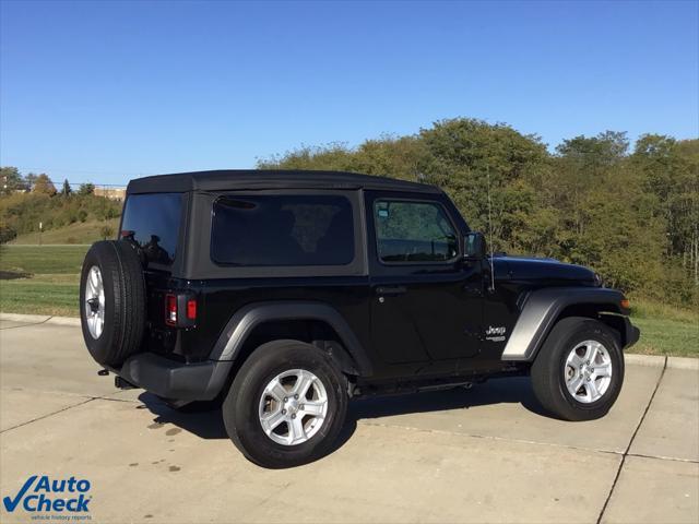 used 2021 Jeep Wrangler car, priced at $28,169