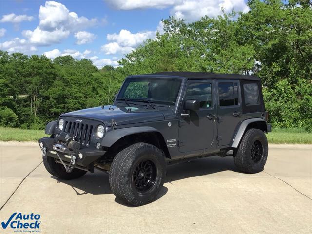 used 2018 Jeep Wrangler JK Unlimited car, priced at $22,199