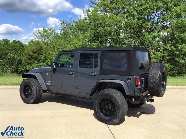 used 2018 Jeep Wrangler JK Unlimited car, priced at $22,199