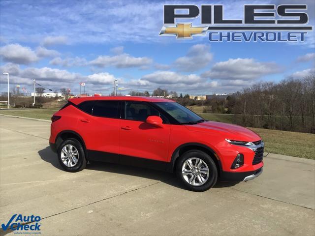 used 2022 Chevrolet Blazer car, priced at $24,277