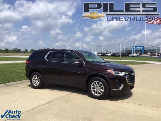 used 2021 Chevrolet Traverse car, priced at $23,582