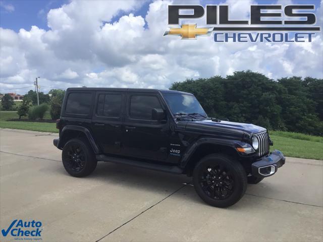 used 2022 Jeep Wrangler Unlimited 4xe car, priced at $31,477