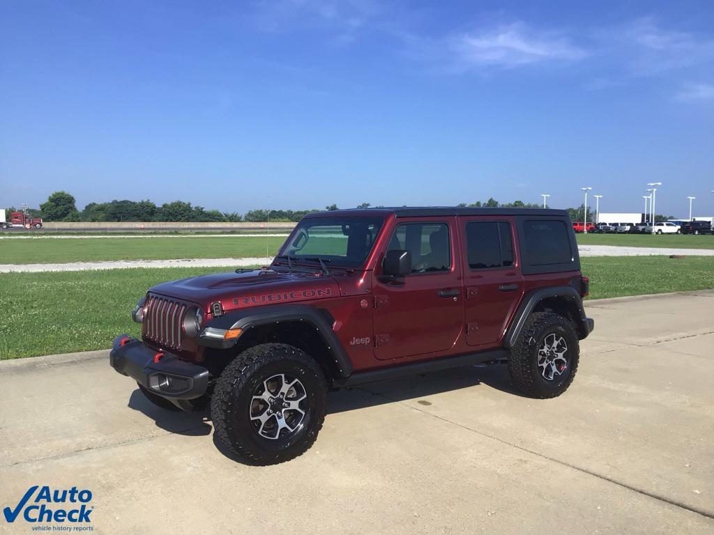 used 2021 Jeep Wrangler Unlimited car, priced at $30,994