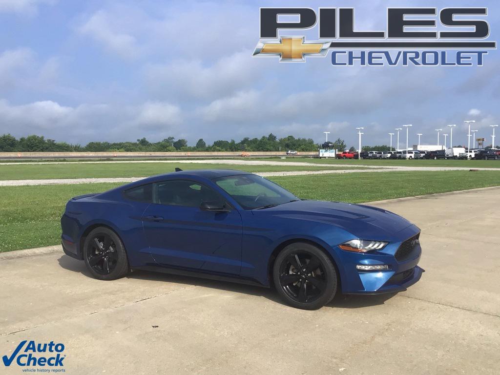 used 2022 Ford Mustang car, priced at $25,628