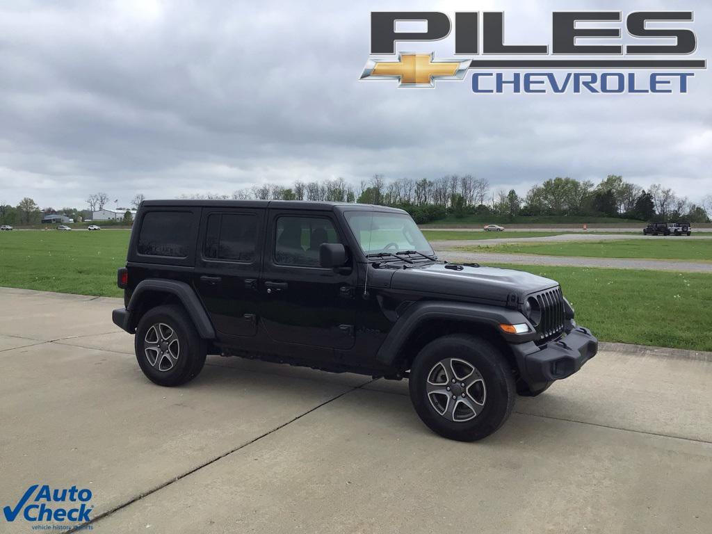 used 2022 Jeep Wrangler Unlimited car, priced at $27,696