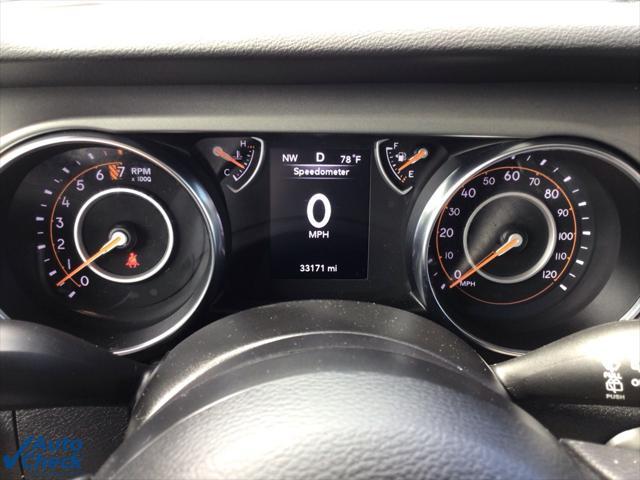 used 2021 Jeep Wrangler Unlimited car, priced at $31,553