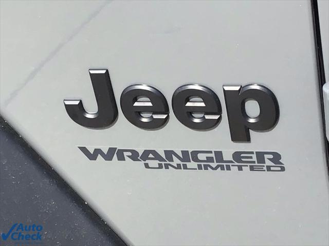 used 2021 Jeep Wrangler Unlimited car, priced at $31,553