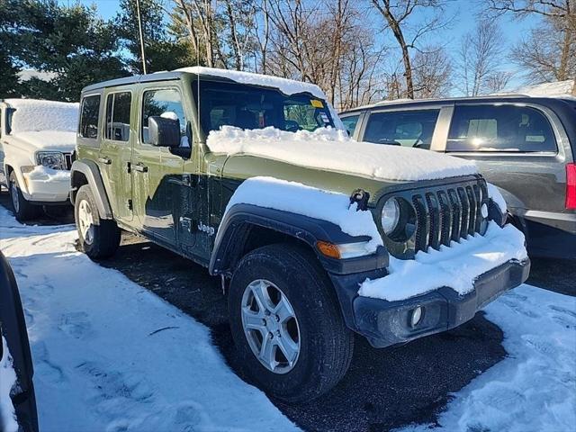 used 2021 Jeep Wrangler Unlimited car, priced at $30,084