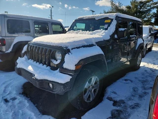 used 2021 Jeep Wrangler Unlimited car, priced at $30,084