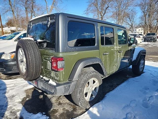 used 2021 Jeep Wrangler Unlimited car, priced at $30,084