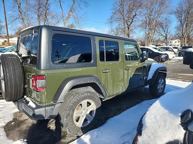 used 2021 Jeep Wrangler Unlimited car, priced at $30,084