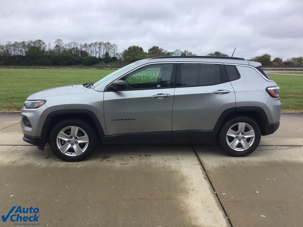 used 2022 Jeep Compass car, priced at $17,759