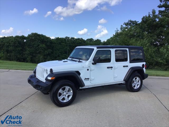 used 2022 Jeep Wrangler Unlimited car, priced at $29,218