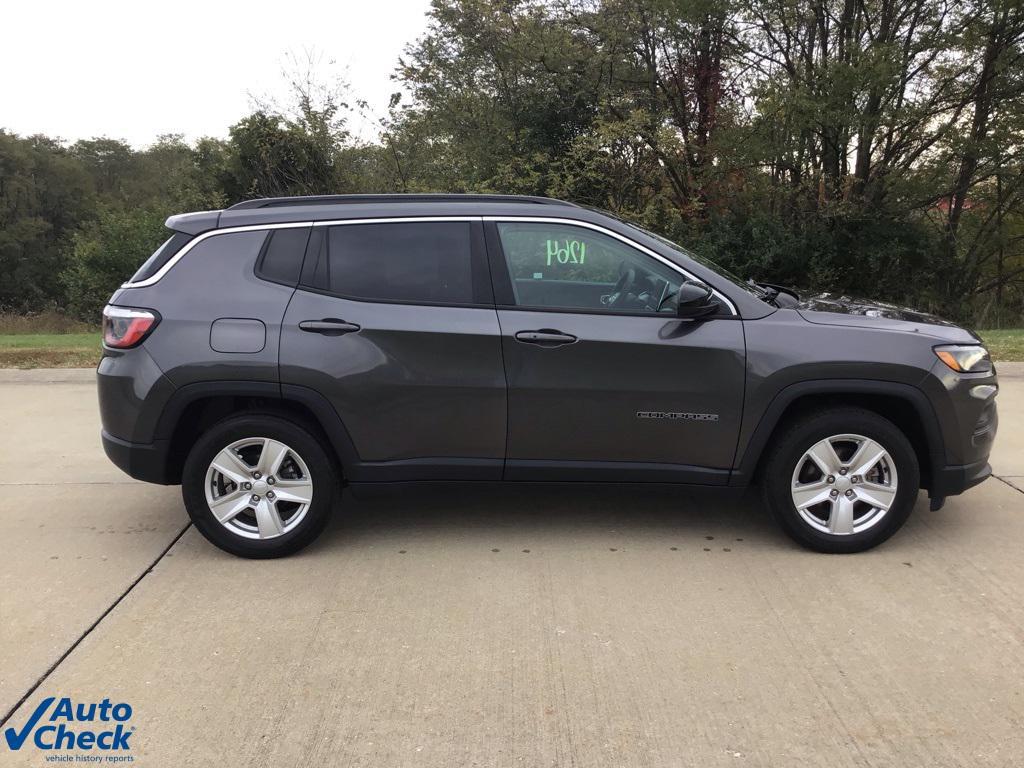 used 2022 Jeep Compass car, priced at $19,326