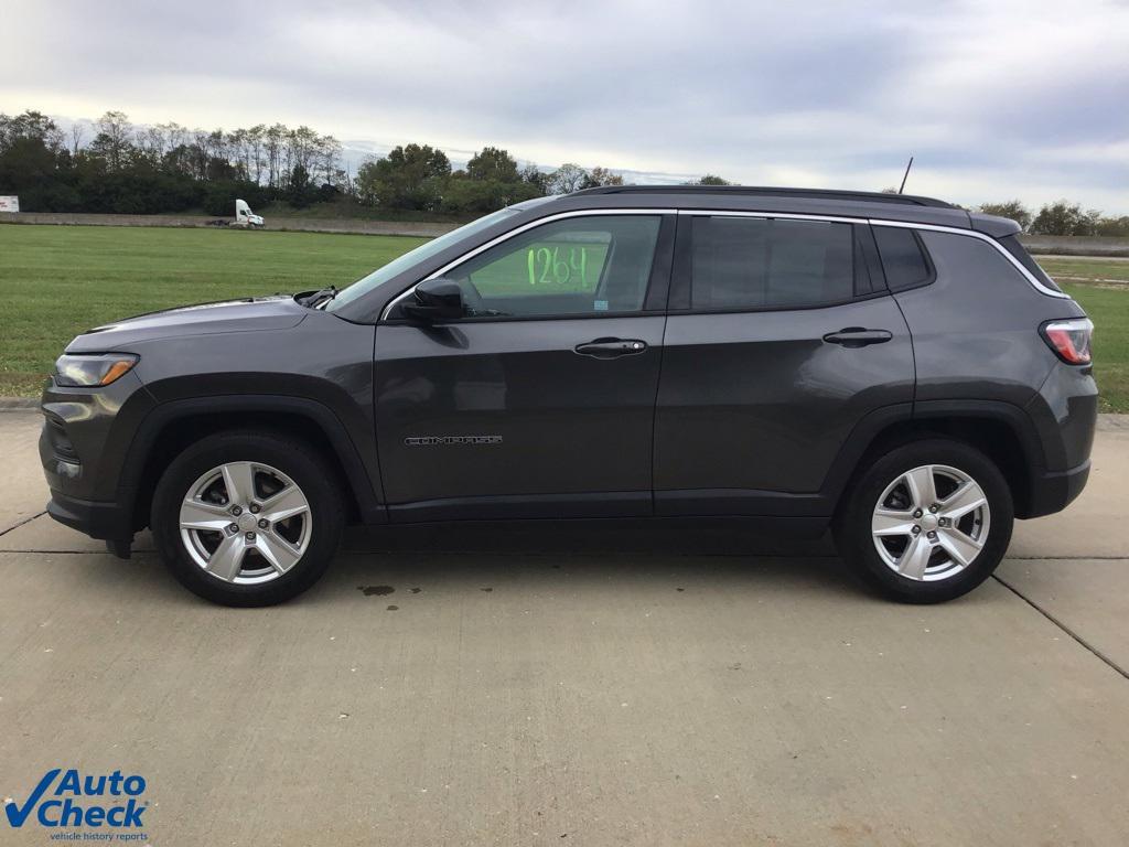 used 2022 Jeep Compass car, priced at $19,326