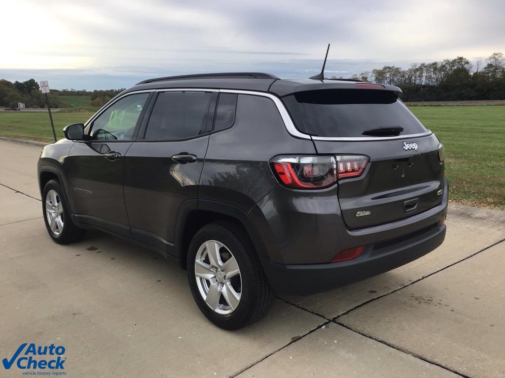 used 2022 Jeep Compass car, priced at $19,326