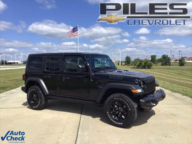 used 2021 Jeep Wrangler car, priced at $30,011