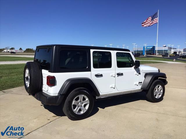 used 2021 Jeep Wrangler Unlimited car, priced at $29,990