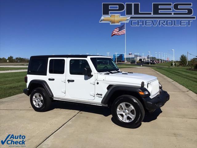 used 2021 Jeep Wrangler Unlimited car, priced at $29,990