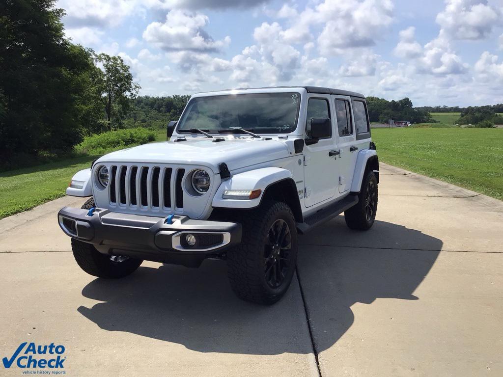 used 2022 Jeep Wrangler Unlimited 4xe car, priced at $32,382