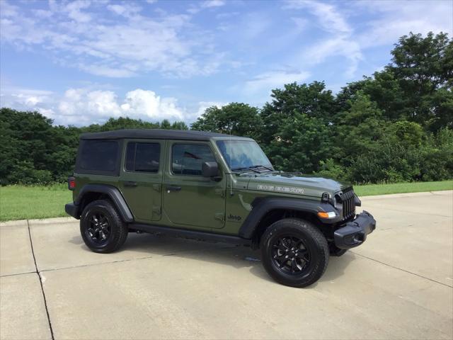 used 2023 Jeep Wrangler car, priced at $35,037