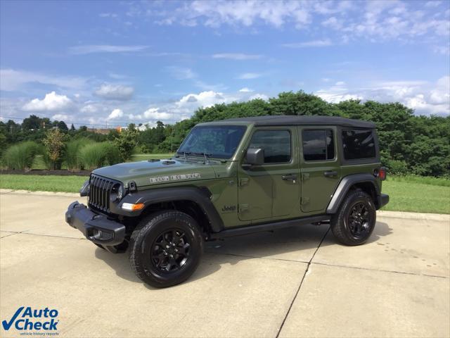 used 2023 Jeep Wrangler car, priced at $35,037