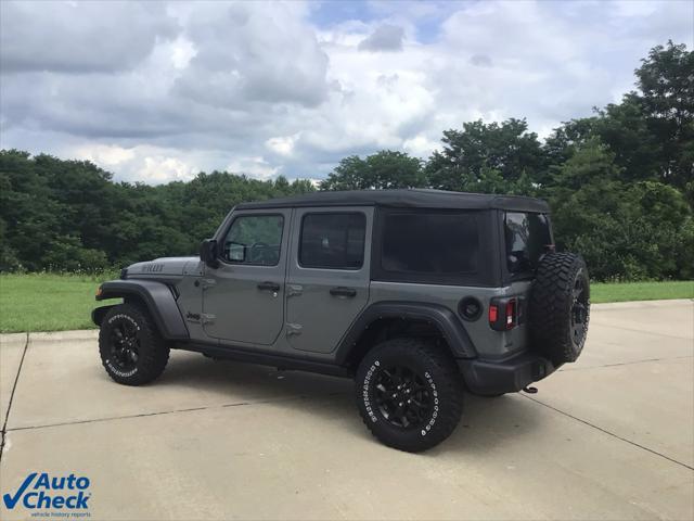 used 2021 Jeep Wrangler car, priced at $31,552