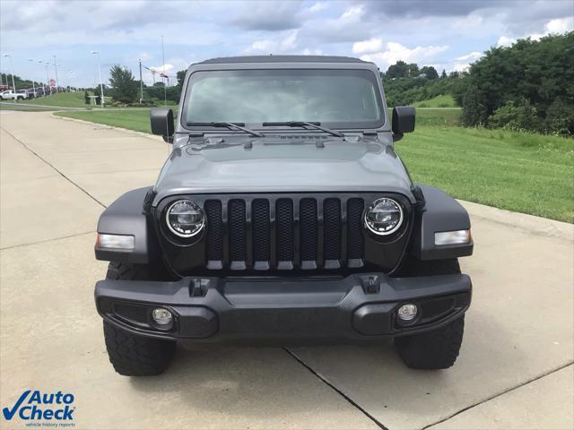 used 2021 Jeep Wrangler car, priced at $31,552