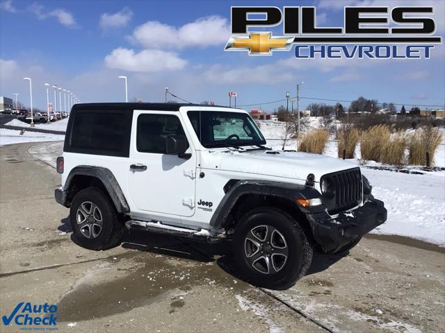 used 2021 Jeep Wrangler car, priced at $27,378