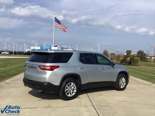 used 2021 Chevrolet Traverse car, priced at $24,373