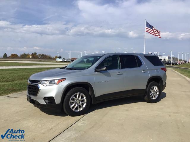 used 2021 Chevrolet Traverse car, priced at $24,373