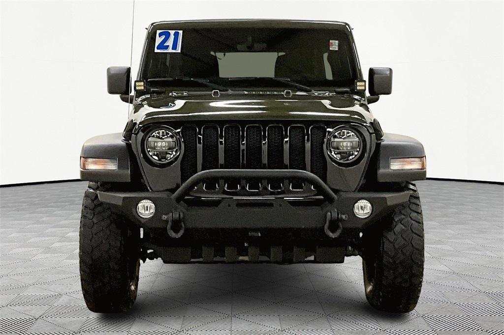 used 2021 Jeep Wrangler Unlimited car, priced at $27,490