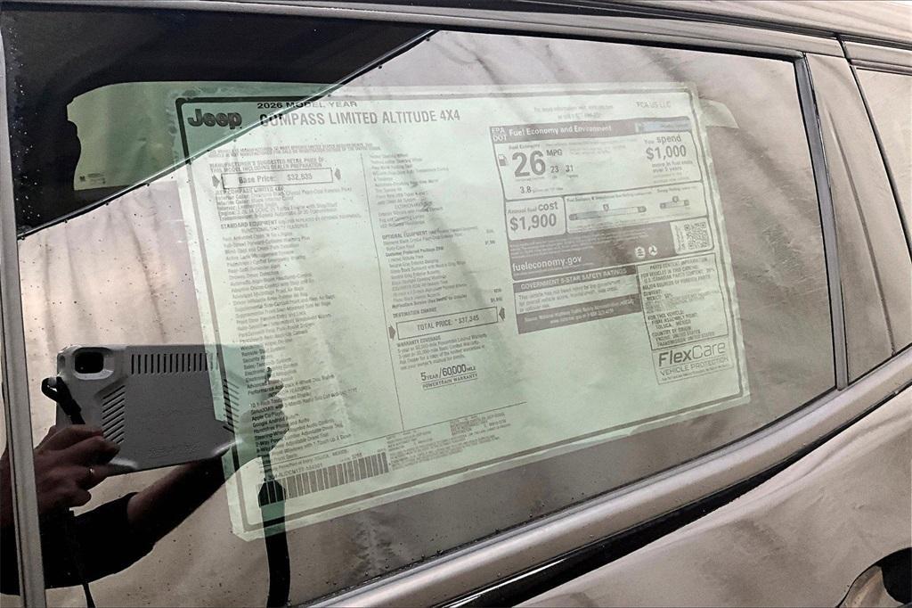 new 2026 Jeep Compass car, priced at $34,969