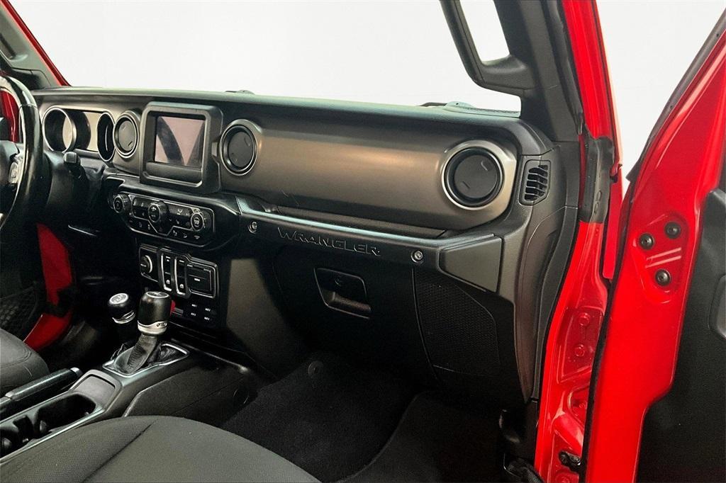 used 2021 Jeep Wrangler car, priced at $21,900