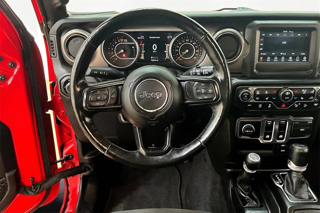 used 2021 Jeep Wrangler car, priced at $21,900
