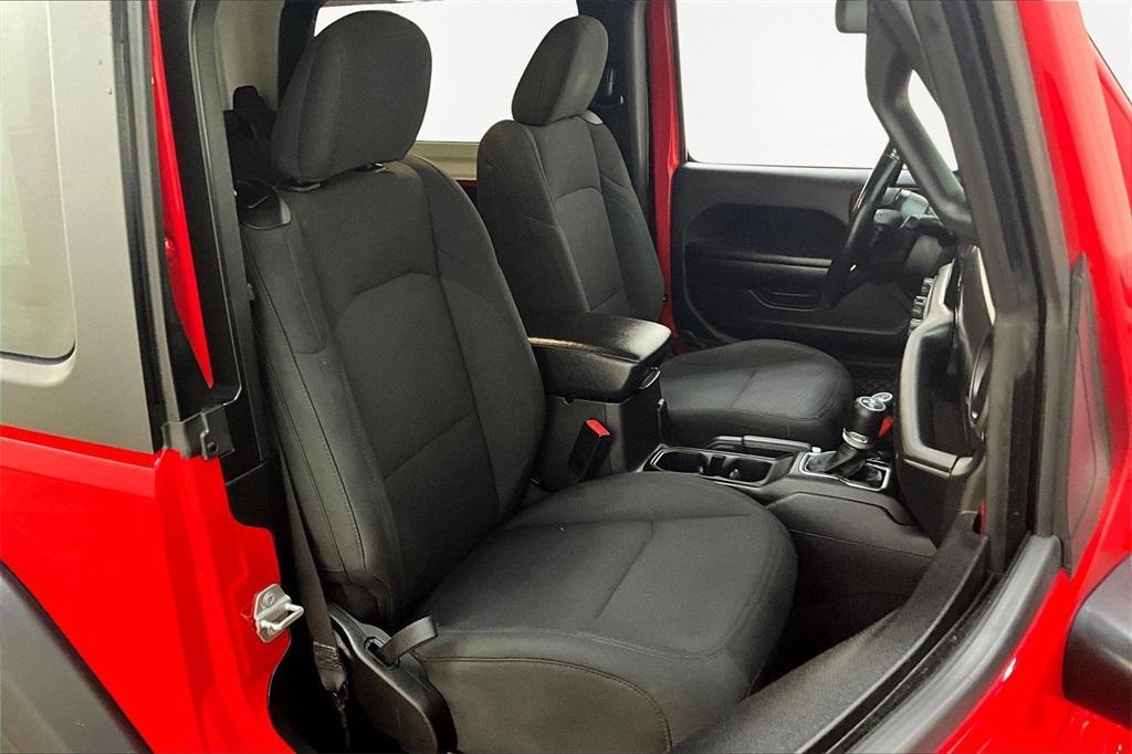 used 2021 Jeep Wrangler car, priced at $21,900