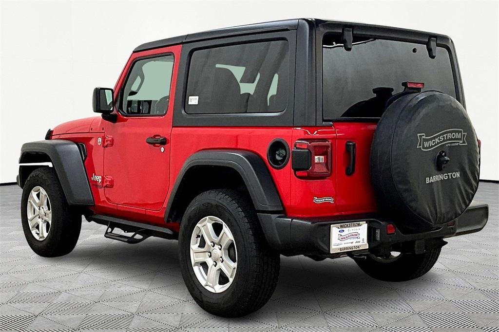 used 2021 Jeep Wrangler car, priced at $21,900