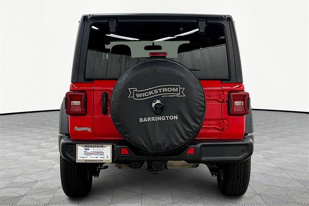 used 2021 Jeep Wrangler car, priced at $21,900